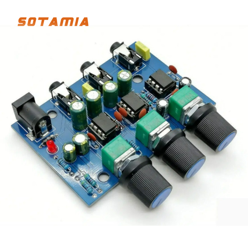 Audio And Music Mixer - SOTAMIA Two Channel Audio, One in,