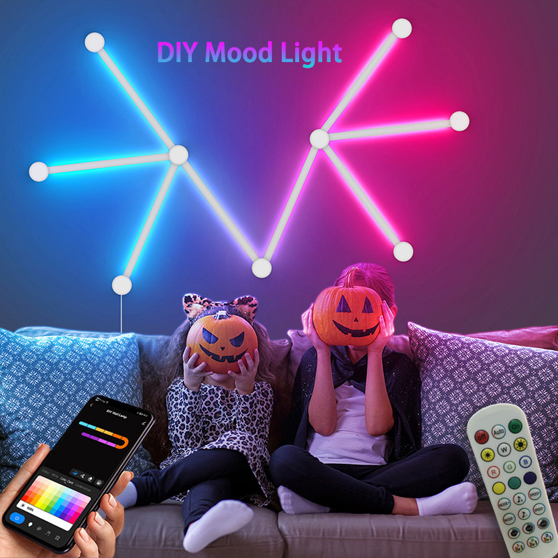 Audio Music Free - Smart RGB Wall Lamp, Bluetooth APP
