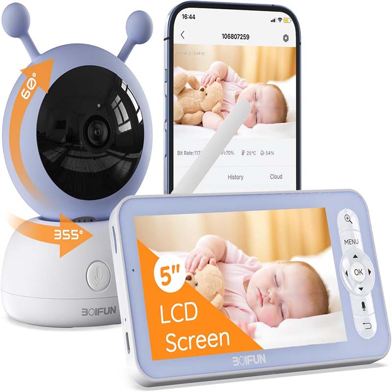 Audio Music Track - BOIFUN 2K 5'' Screen Control Wifi