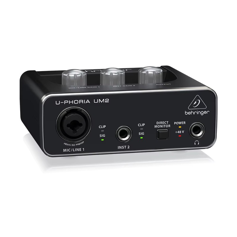 Audio Music Interface - Behringer U-Phoria UM2 Sound Card 2-Channel