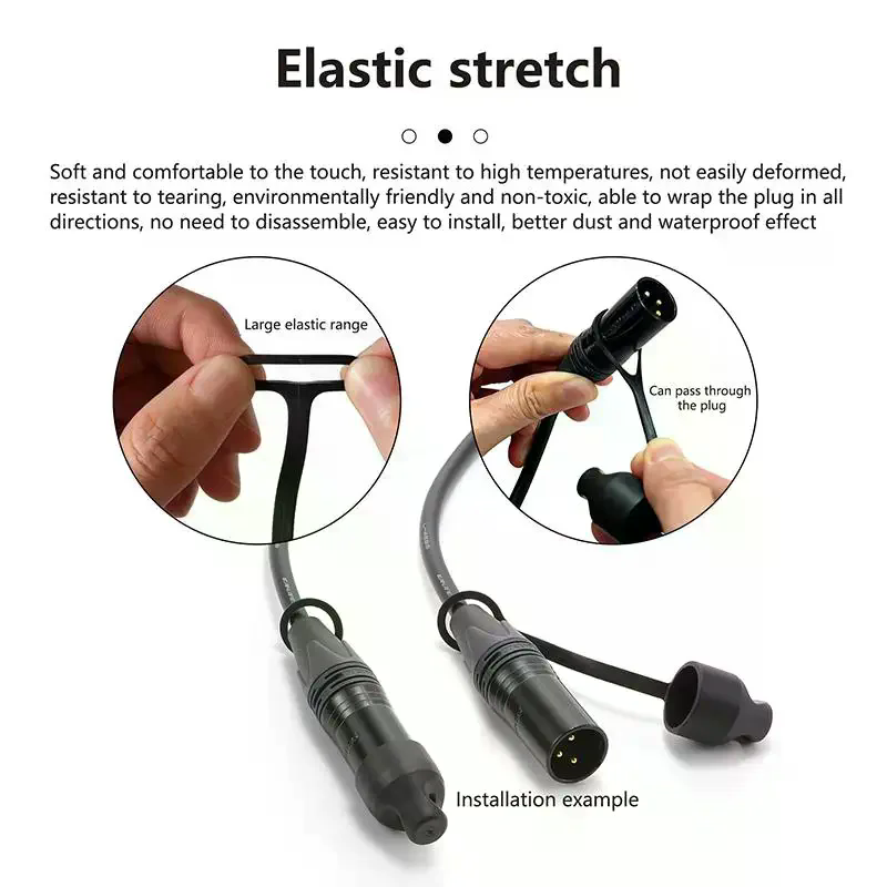 Audio Music Cover - 2Pcs Audio Power Network Plug Dust