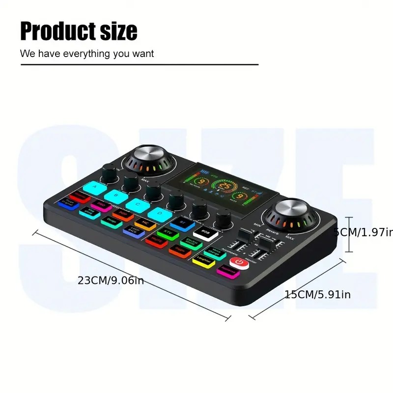 Audio Music Dj - Audio Mixer, Live Sound Card with