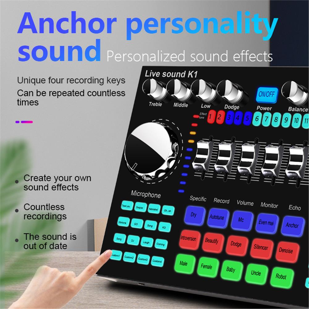 Live Sound Card Portable Inter - Audio And Music Mixer ulasan dan harga