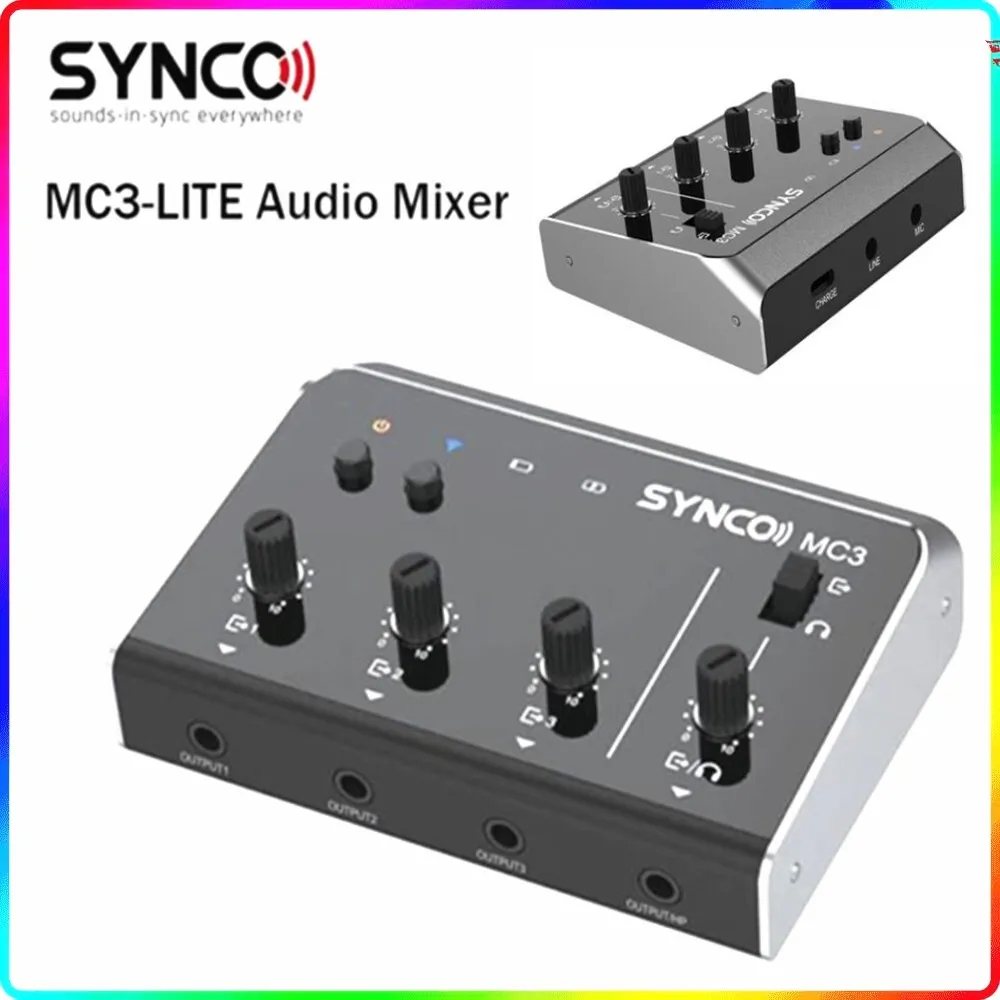 Synco MC3 Lite Audio Mixer 4 C - Audio And Music Mixer ulasan dan harga