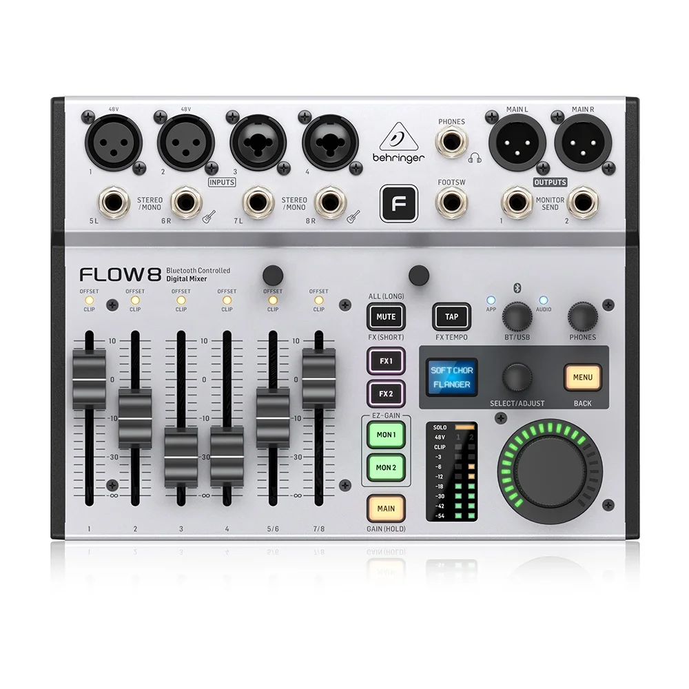 Behringer Flow 8 Digital Mixer - Audio And Music Mixer ulasan dan harga