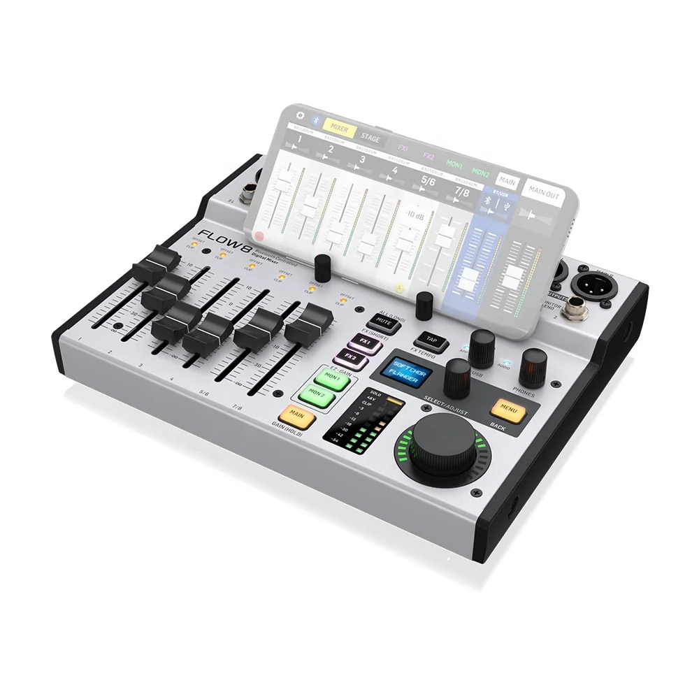 Behringer Flow 8 Digital Mixer - Audio And Music Mixer ulasan dan harga
