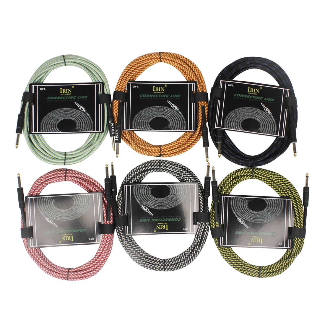 IRIN 3M/6M/10M Audio Cable 6.5 - Audio Music Instrumental ulasan dan harga