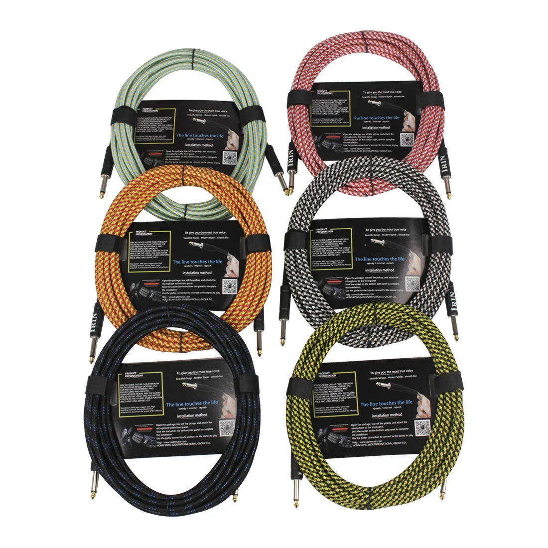 IRIN 3M/6M/10M Audio Cable 6.5 - Audio Music Instrumental ulasan dan harga