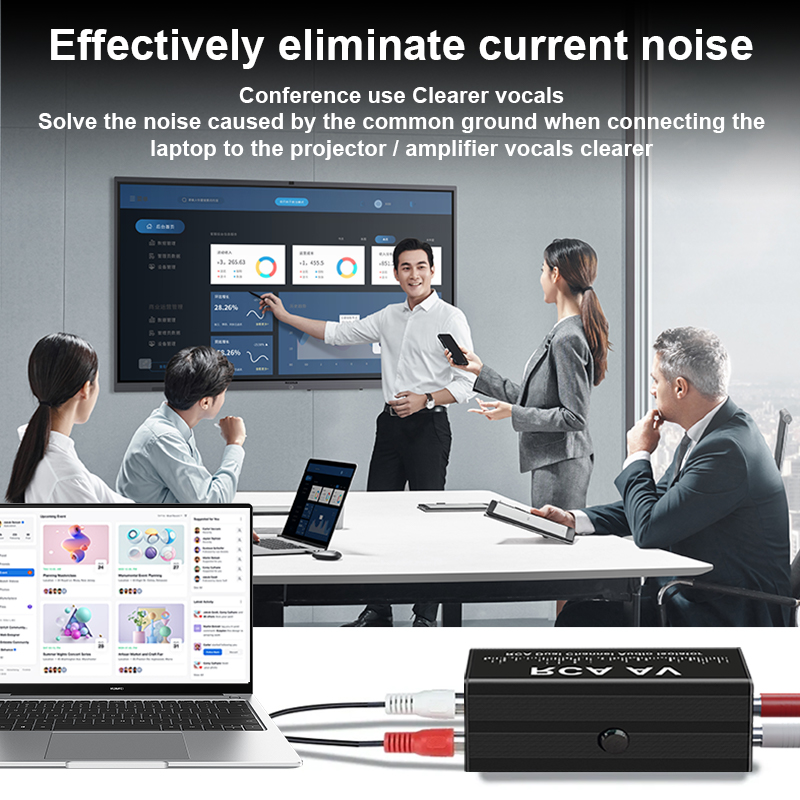 Portable 2 Channels RCA Ground - Audio Music Free ulasan dan harga