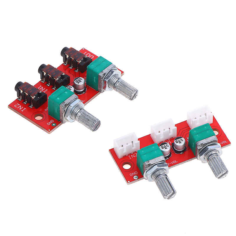△ Dual Channel Stereo Passive  - Audio Music Mixer ulasan dan harga