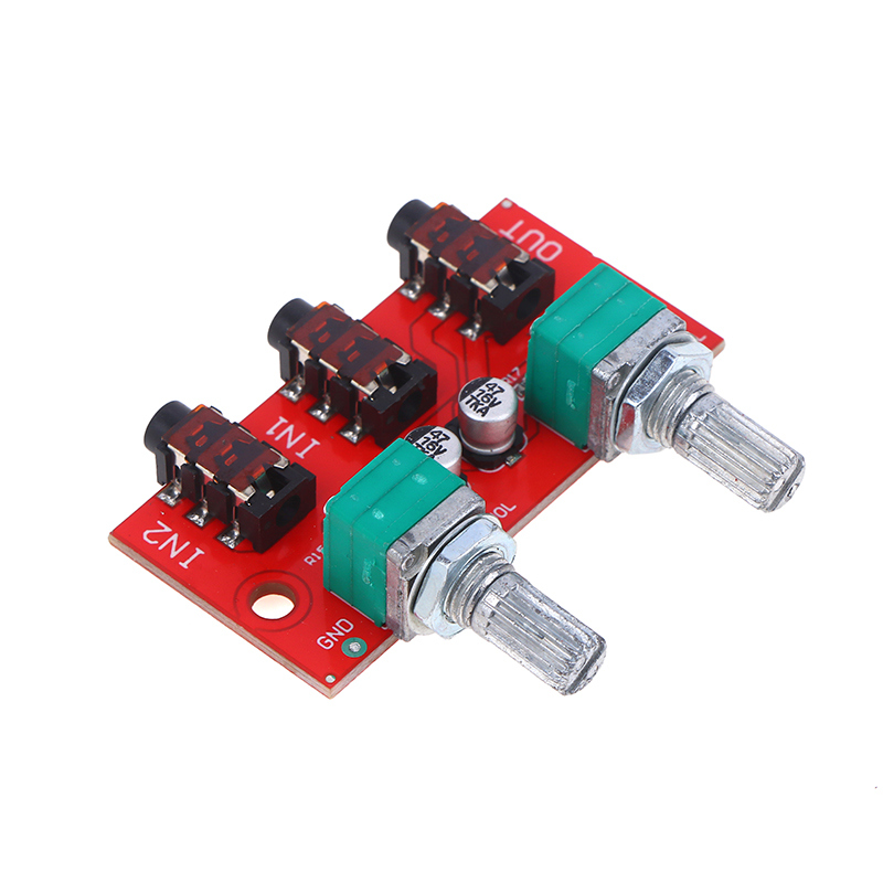 △ Dual Channel Stereo Passive  - Audio Music Mixer ulasan dan harga