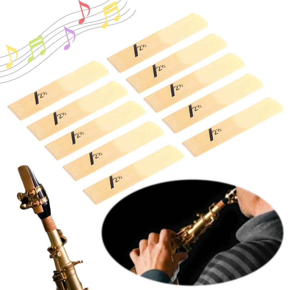10 Pack Eb Alto Sax Reeds Saxo - Saxophone Reed Pack ulasan dan harga
