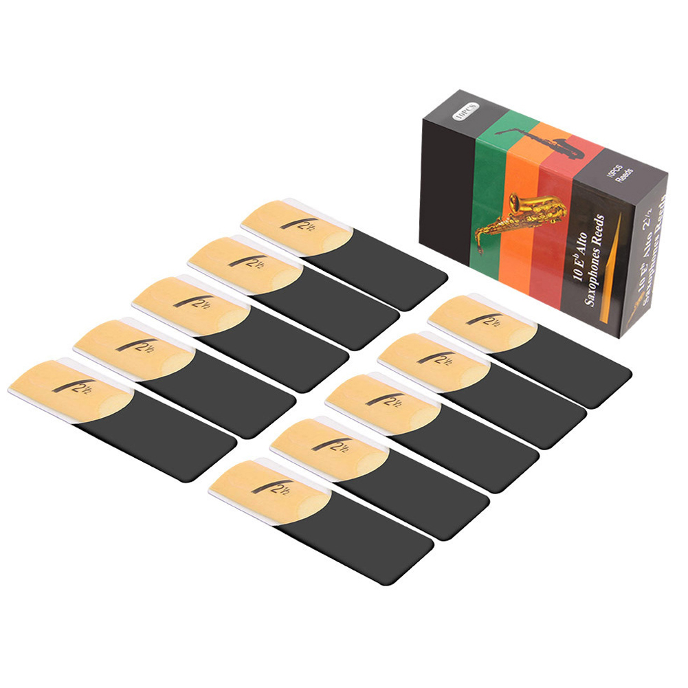 10 Pack Eb Alto Sax Reeds Saxo - Saxophone Reed Pack ulasan dan harga