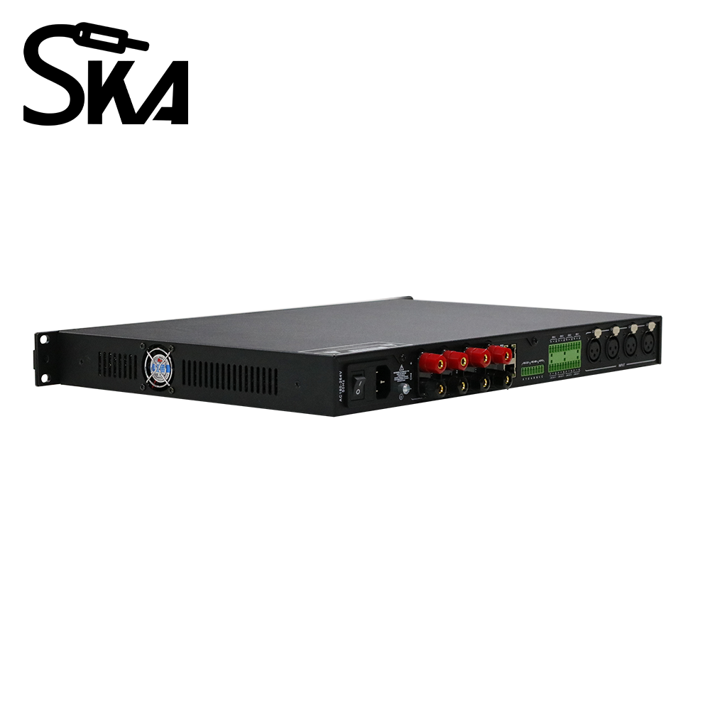 DSP Digital Power Amplifier 1U - Audio Mixer 4 Channel ulasan dan harga