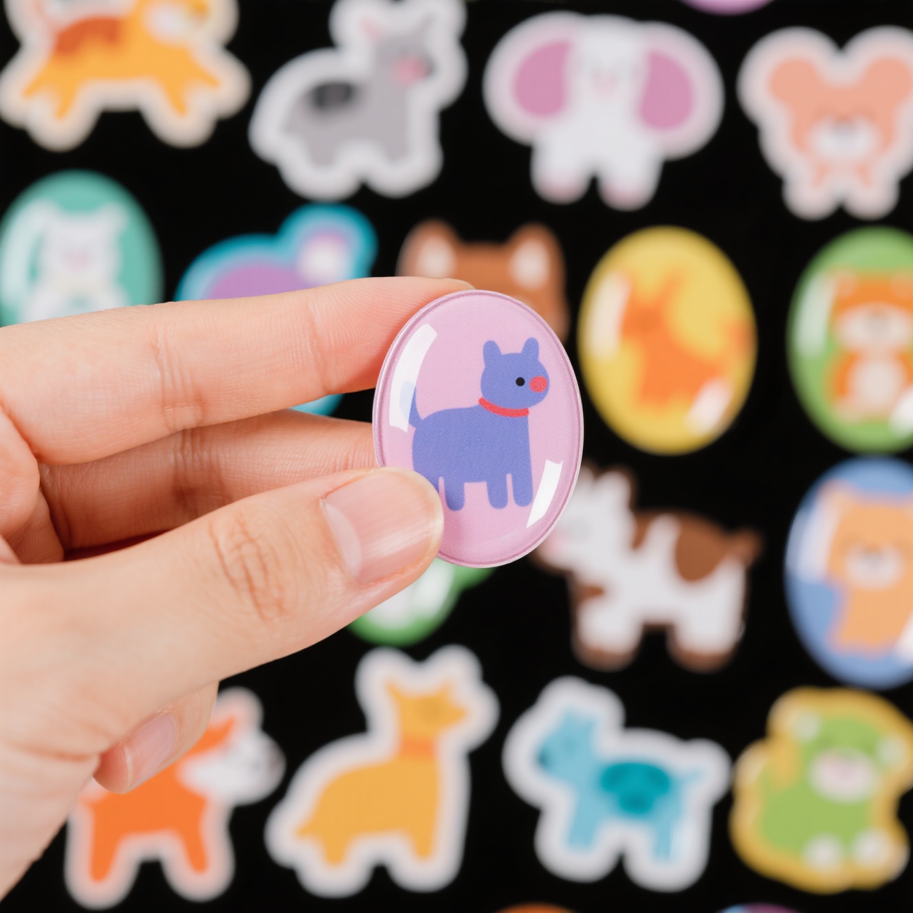 Epoxy Resin Dome Stickers For  - Audio Music Instrumental ulasan dan harga
