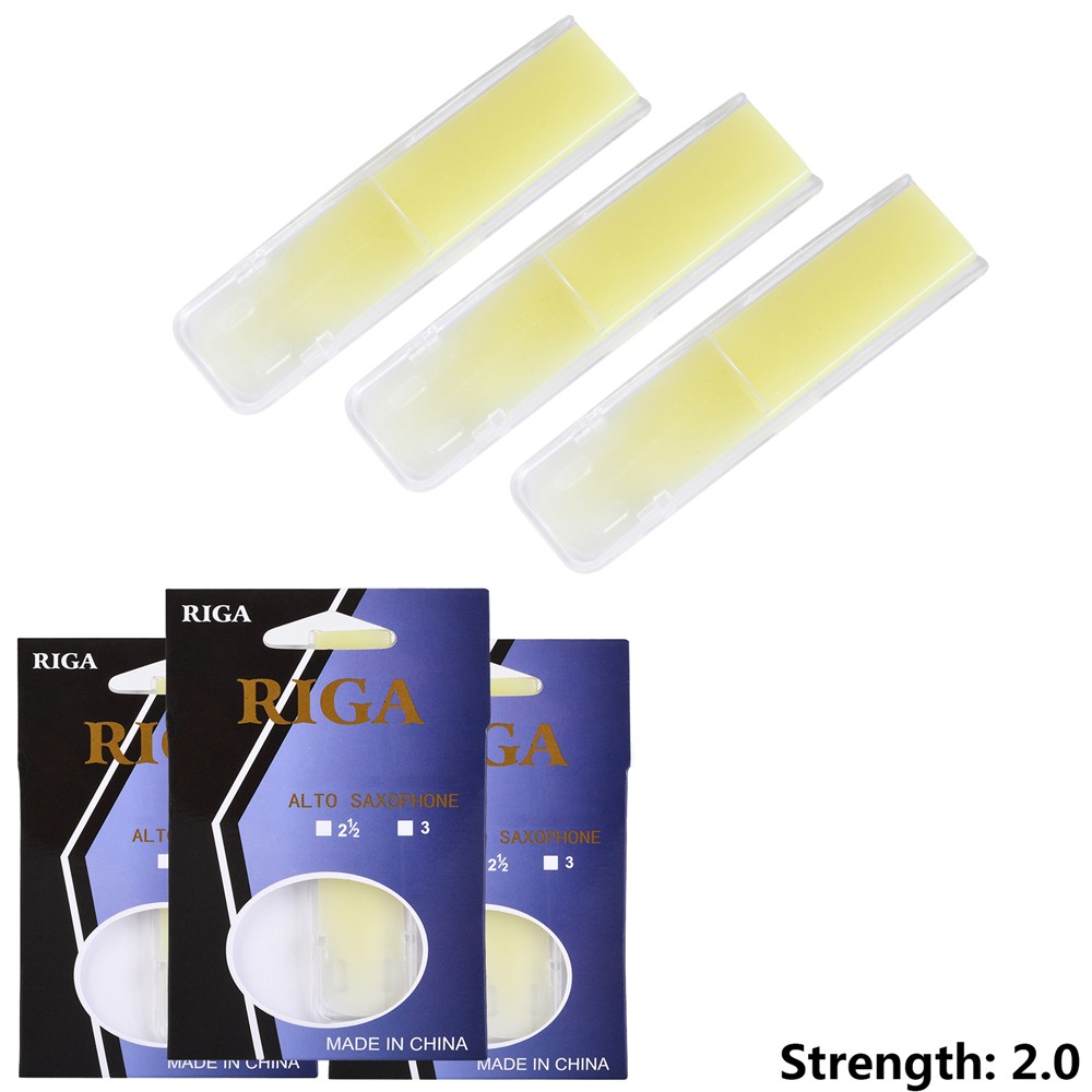 3Pcs/Pack Alto Saxophone Resin - Saxophone Reed Pack ulasan dan harga