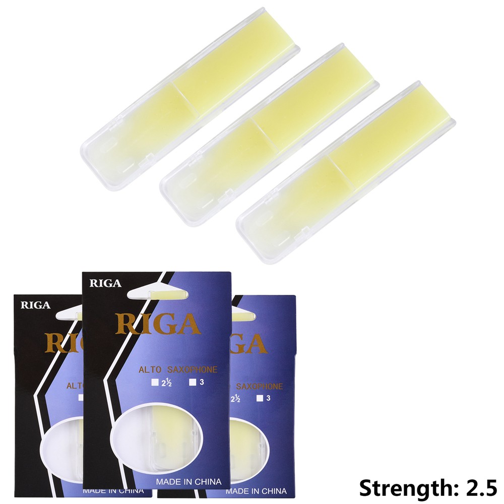 3Pcs/Pack Alto Saxophone Resin - Saxophone Reed Pack ulasan dan harga