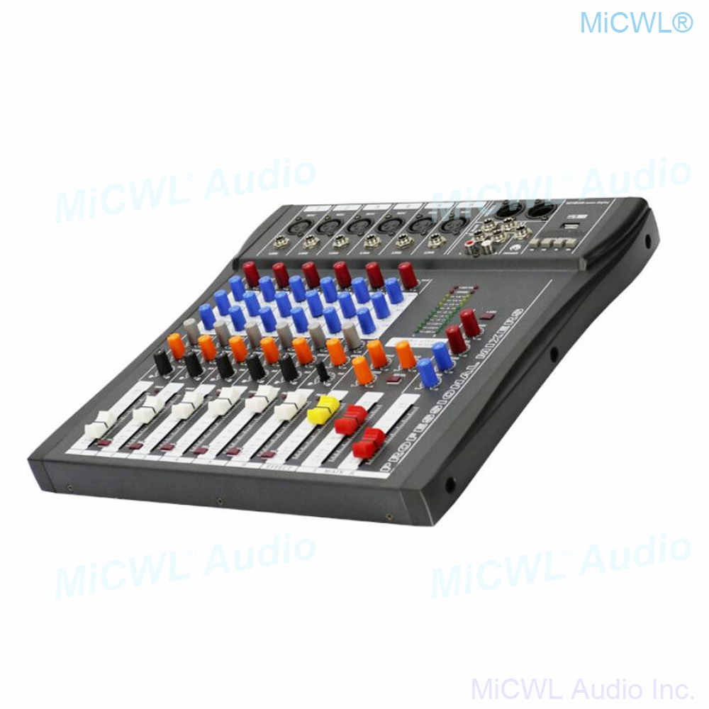 Audio-Mixer MiCWL 6 Channel Bl - Audio And Music Mixer ulasan dan harga