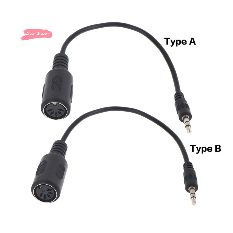 Y-MIDI Din 5 To 3.5mm TRS Conv - Audio Music Instrumental ulasan dan harga