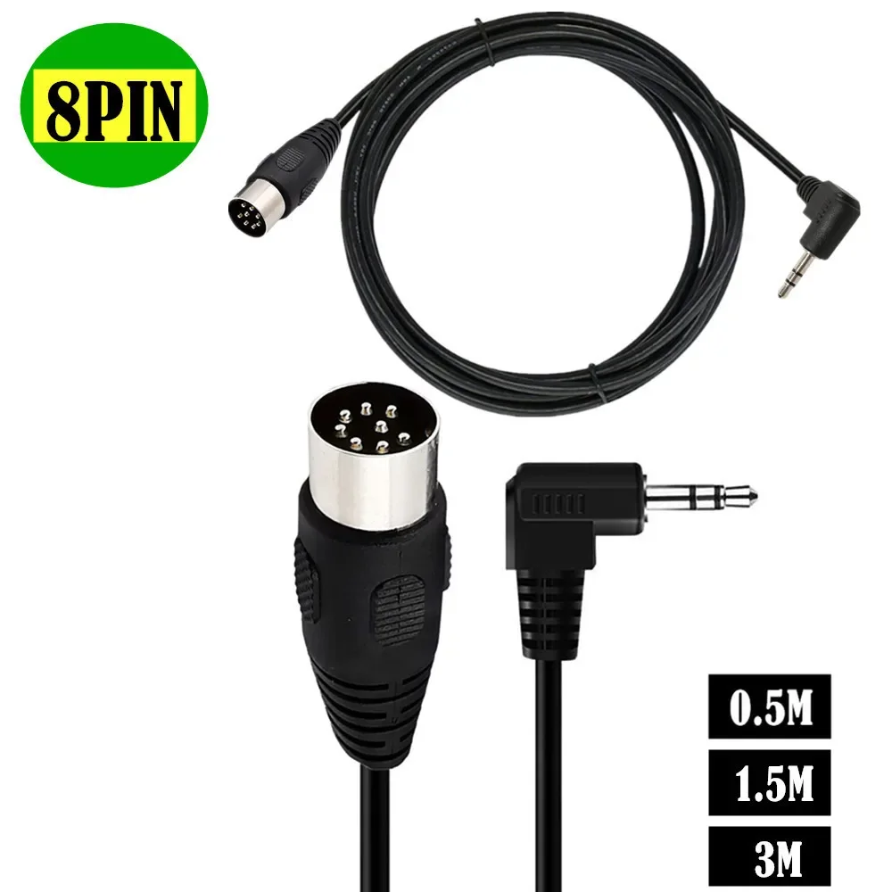 Din 8 Pin to DC3.5mm Cable 8Pi - Audio Music Instrumental ulasan dan harga