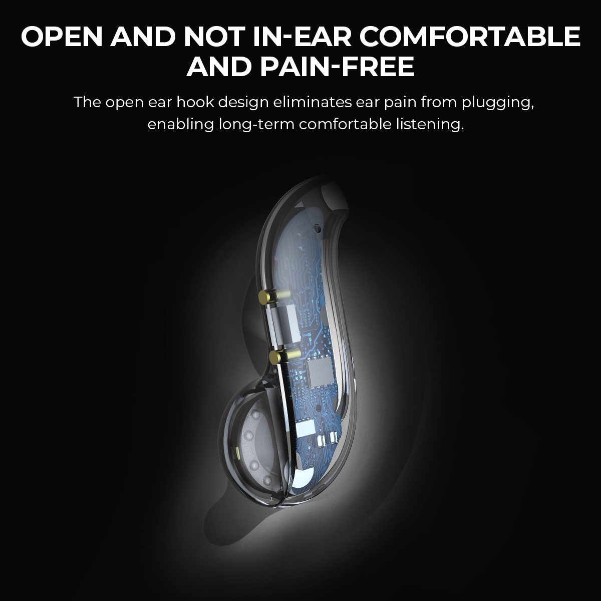 Open-ear Bluetooth Headphones  - Audio Music Free ulasan dan harga