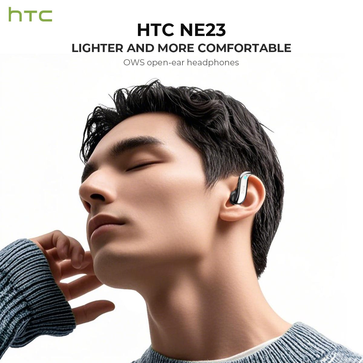 Open-ear Bluetooth Headphones  - Audio Music Free ulasan dan harga