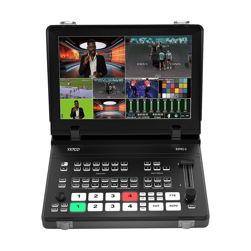 YXTCQ R3PRO-U 4K Live Video Sw - Audio Mixer 4 Channel ulasan dan harga