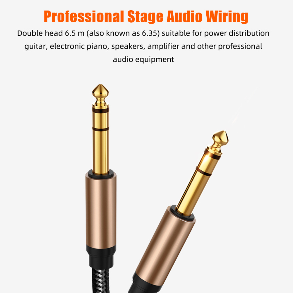 Gold-Plated 1/4 Inch TRS Jack  - Audio Music Mixer ulasan dan harga
