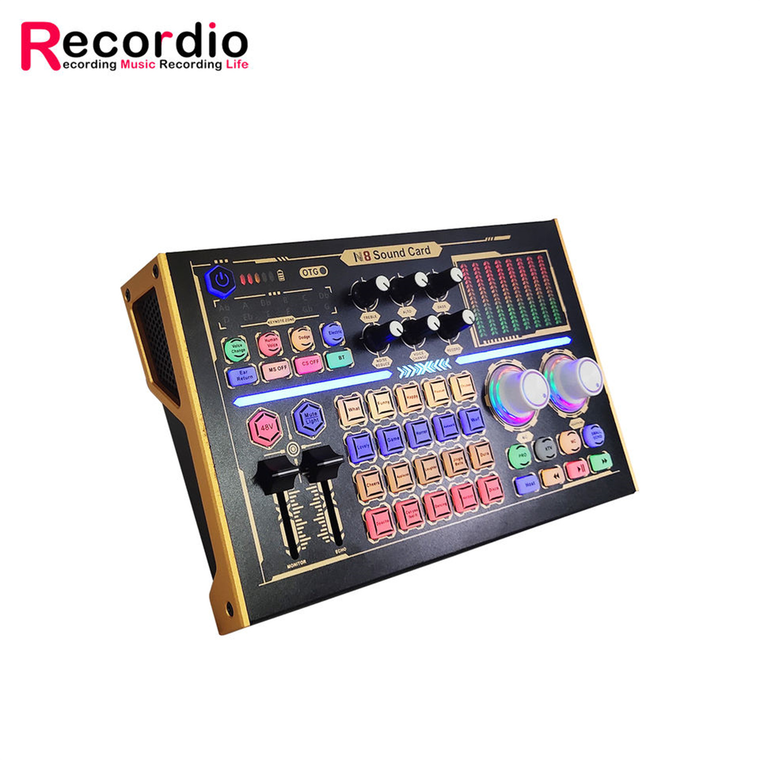 GAX-N8 Professional Recording  - Audio Music Mixer ulasan dan harga