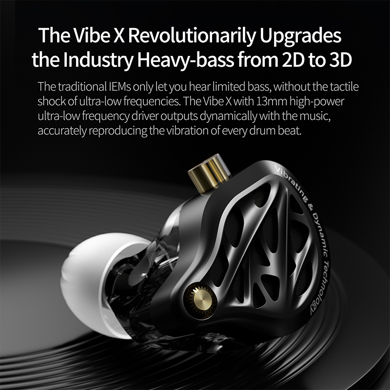 KZ Vibe X Wired Earphone Bass  - Audio Vibes Music ulasan dan harga