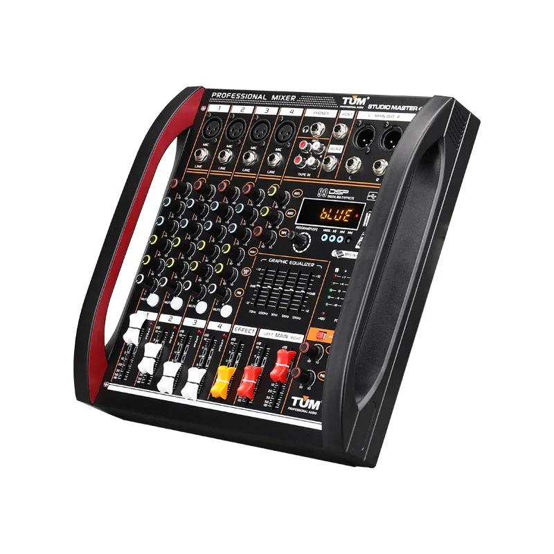 4 / 8-channel mixer DSP reverb - Audio Music Mixer ulasan dan harga