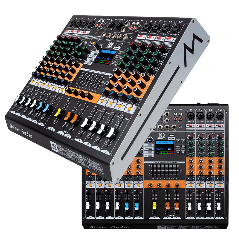 GAX-HLM80 Green Audio 8-channe - Audio And Music Mixer ulasan dan harga
