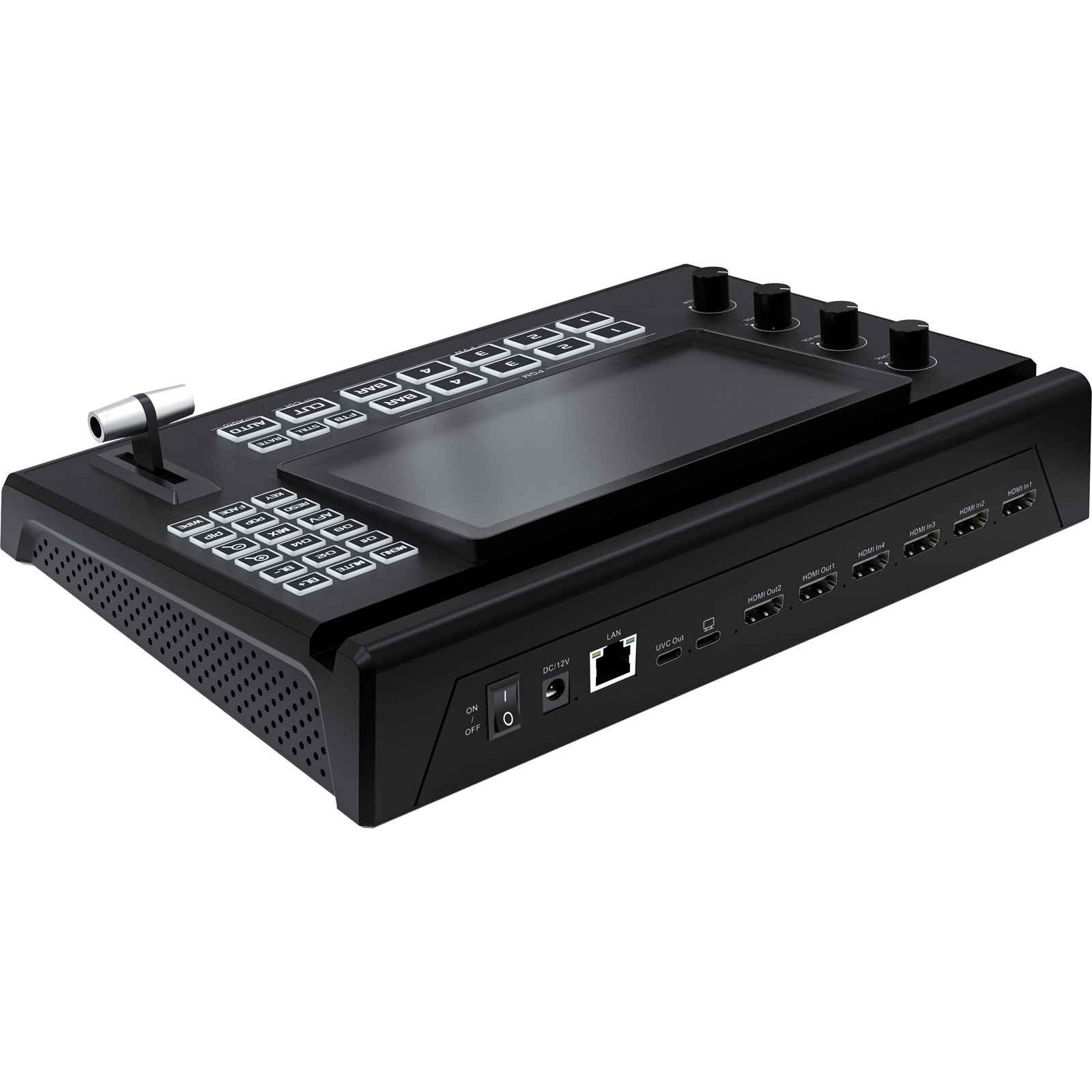 USB3.0 4 Channel HDMI Video Mi - Audio Mixer 4 Channel ulasan dan harga