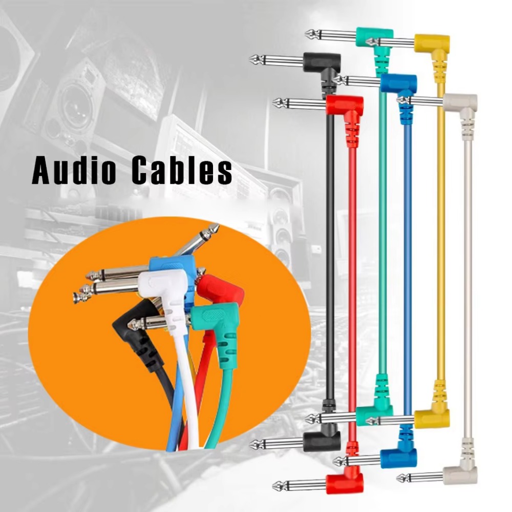 6pcs Audio Cable for Audio Ele - Audio Music Instrumental ulasan dan harga