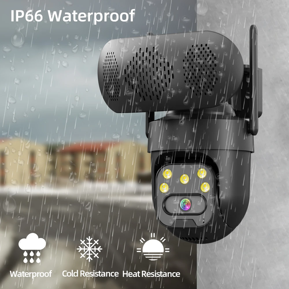 ICSEE 5MP WiFi PTZ IP Camera w - Audio Music Track ulasan dan harga