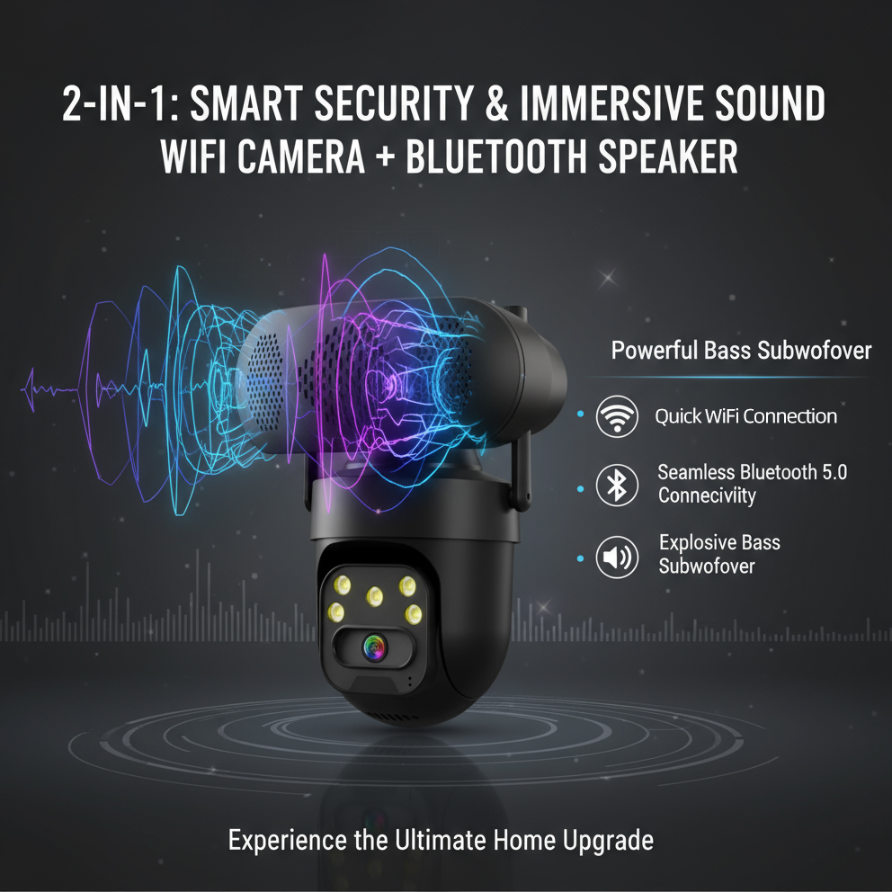 ICSEE 5MP WiFi PTZ IP Camera w - Audio Music Track ulasan dan harga