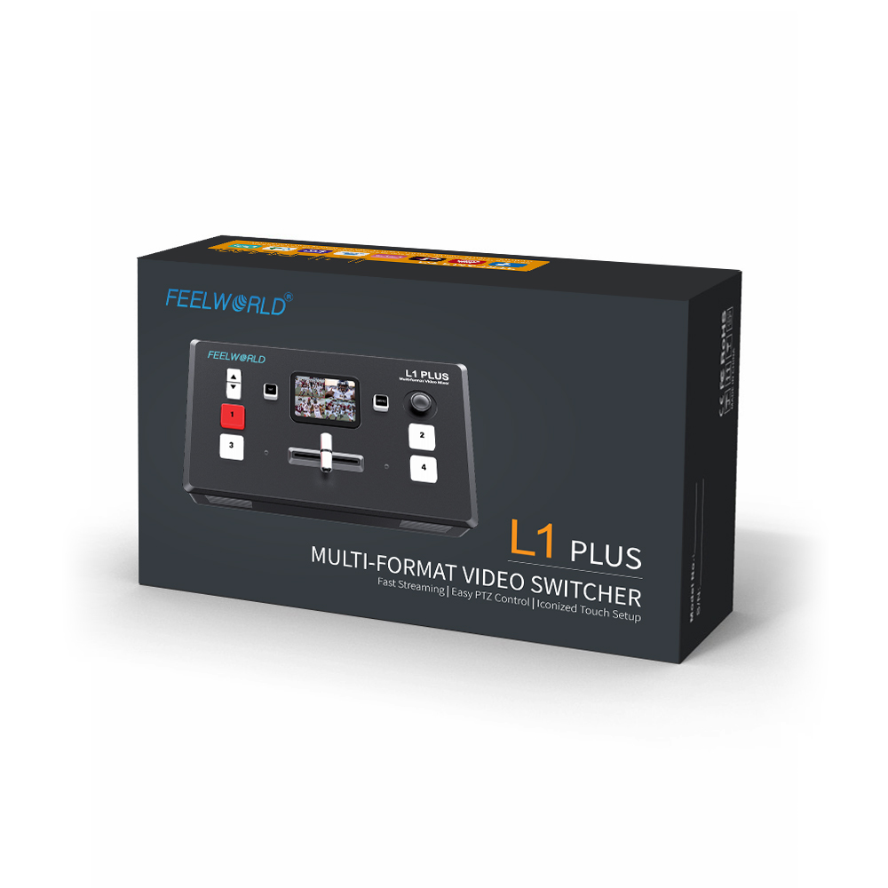 FEELWORLD L1 PLUS Multi-Camera - Audio Mixer 4 Channel ulasan dan harga